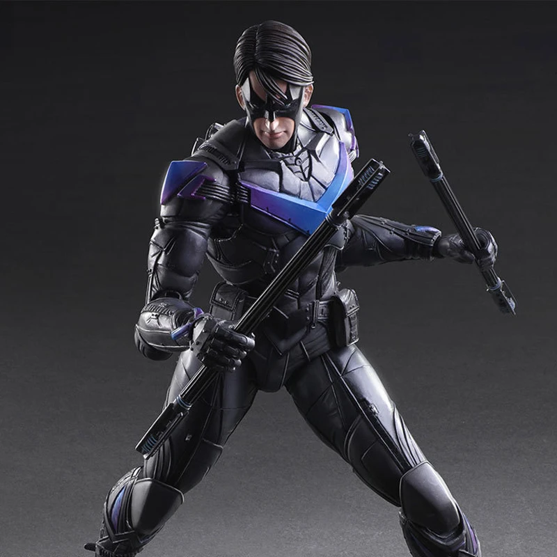 Играйте в искусство kai Batman Arkham super heroes dc фигурки PA Nightwing 27 см Горячая Коллекция моделей Игрушек для подарков