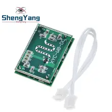 Сильная защита от помех! 5,8 ГГц микроволновый радар-датчик 6-9 м умный триггерный переключатель модуль 3,3-20 В постоянного тока для домашнего управления