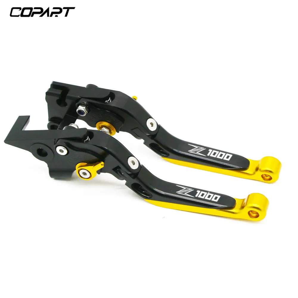 BKGLBKGL Для Kawasaki Z1000 Z 1000 2007- мотоцикла с ЧПУ складной выдвижной тормозной рычаг сцепления - Цвет: BKGLBKGL