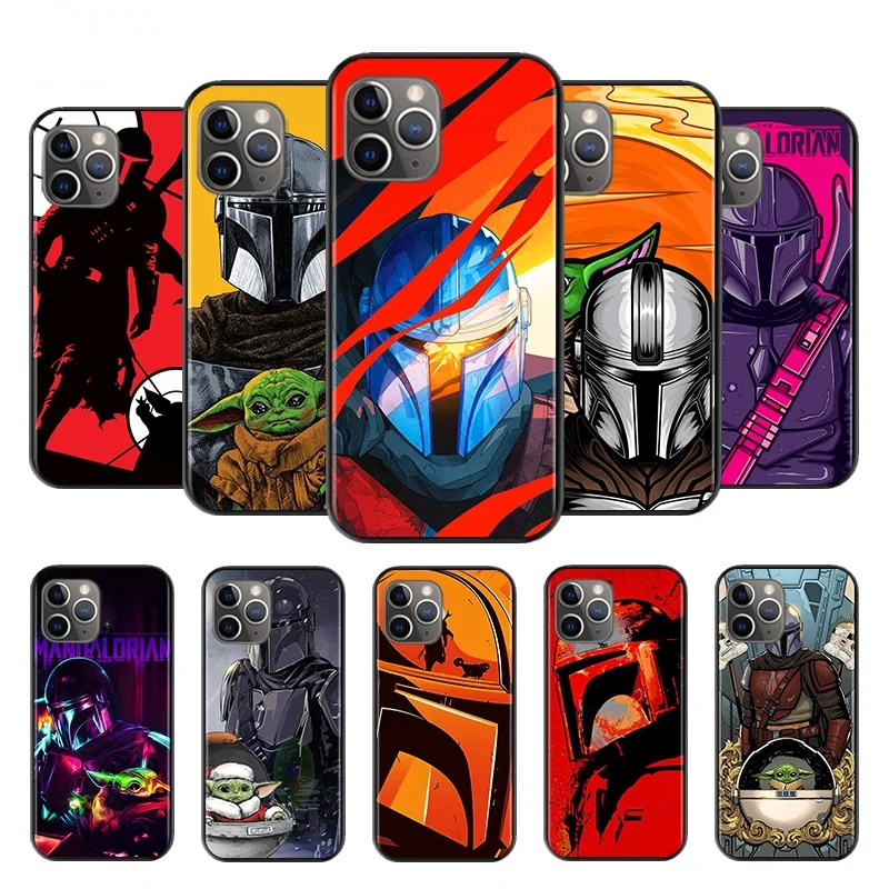 Star Wars Baby Yoda Phone Case The Mandalorian TPU Cover For iPhone 12 11 XS Pro Max Mini XR X 8 7 6 6S Plus 5 SE | Мобильные