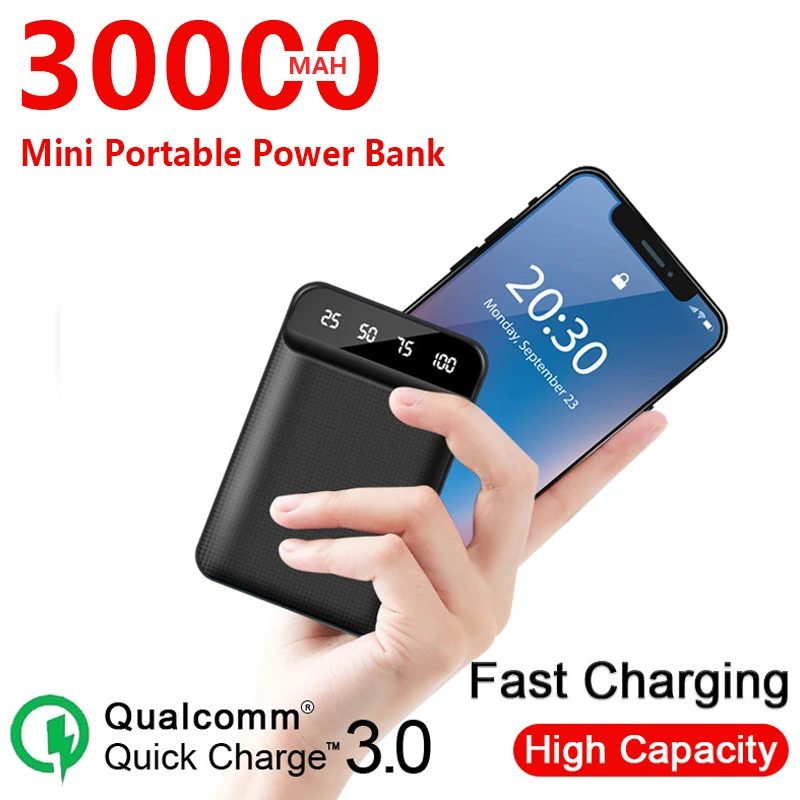 99000mAh Solar Power Bank Large Capacity Portable Charger 2USBcellphone Battery Outdoor Waterproof Power Bank for Xiaomi Samsung smart power bank