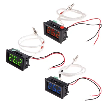 

XH-B310 Digital Thermometer 12V Temperature Meter K-type M6 Thermocouple Tester