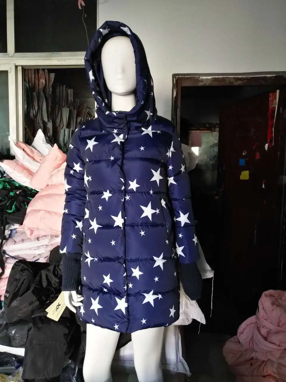 Autumn New Style Star Cotton-padded Clothes AliExpress EBay