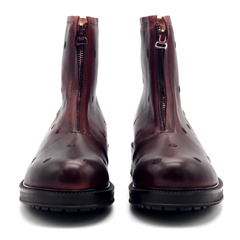 red bottom cowboy boots