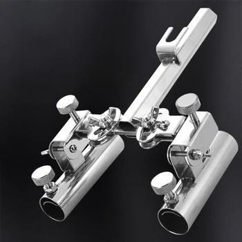 

360 Degree Adjustable Stainless Steel Fishing Rod Stand Fishing Tools Accessories Boat Rods Holder Rack Bracket Chair Mounted