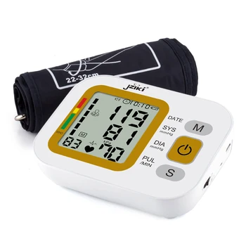 

Digital Upper Arm Blood Pressure Monitor Heart Beat Rate Pulse Meter Automatic Home Blood Pressure Meter Kit Medical Equipment