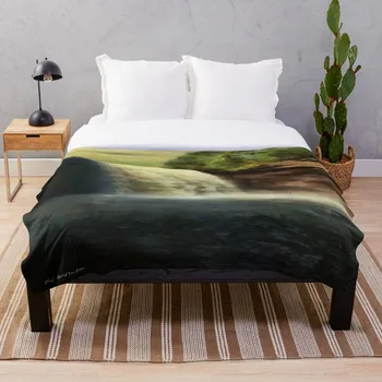 

Dawn Falls Throw Blanket Soft Sherpa Blanket Bed Sheet Single Knee Blanket Office Nap Blanket