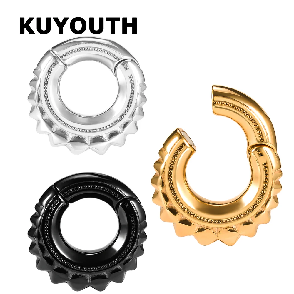 Stainless Steel Jewelry Earring Gauges Stretchers Stainless Steel