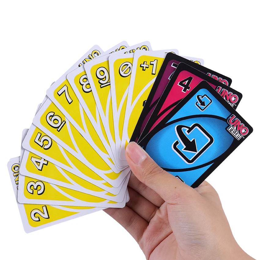 112 карточных игр UNO FLIP Card Game семейная Веселая модель покер детские игрушки