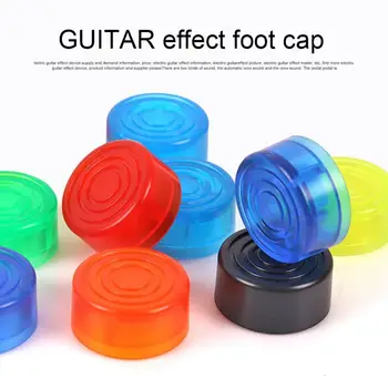 

High Quality Effects Pedal Switch Knob Cap Durable Lightweight Electric Guitar Protector Button Electric Guitar Accessories