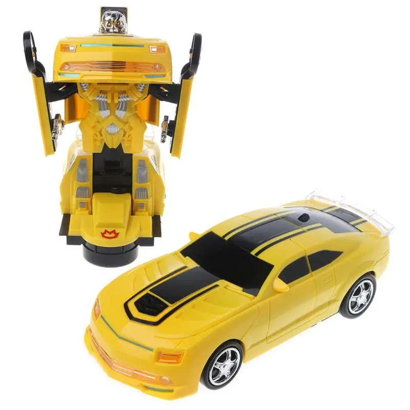 

2 In 1 RC Car Sports Car Automatic Transformation Robots Models Deformation Fighting Toy for Kids Children's Birthday Gift
