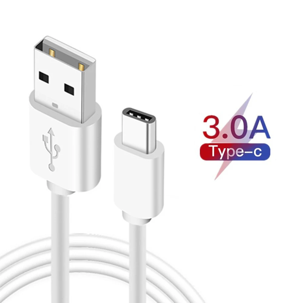 Кабель USB Type-C 150 см 2 м 3 для Vivo Z1x Z5 Y90 Y7s Y15 Google Pixel 4 3a XL быстрая зарядка C зарядное