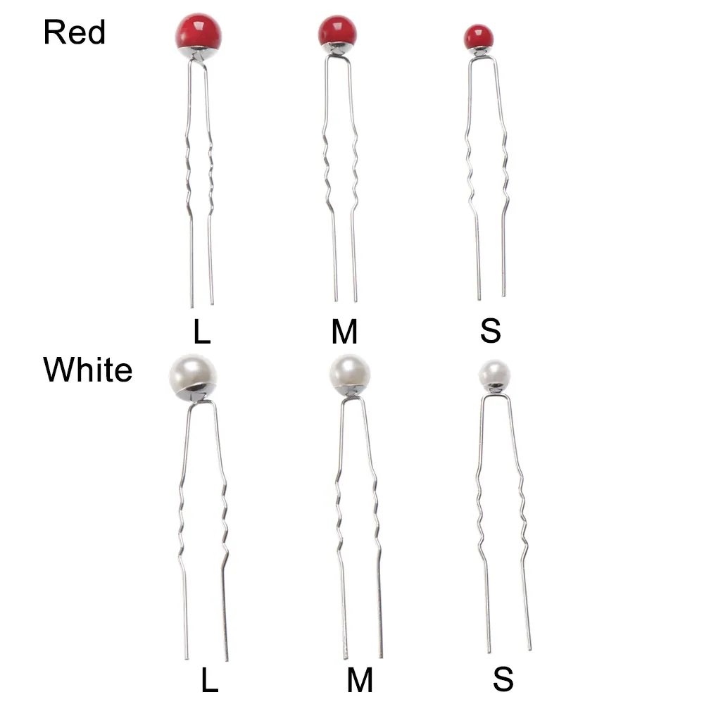 20 шт., сплав, белые шпильки с жемчугом, свадебная заколка для волос на выпускной, свадебные ювелирные Заколки, женские Украшения для волос, аксессуары для укладки волос