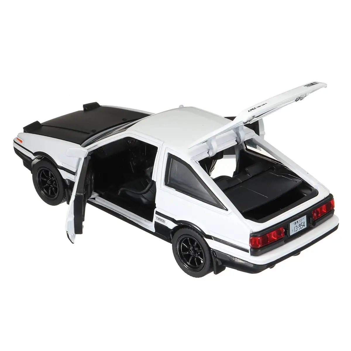 Модель автомобиля Initial D AE86 1:28 из сплава аниме мультяшный Форсаж за отталкивающий