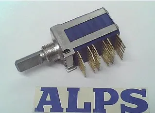 

2PCS/LOT ALPS Alps rotating band switch 6, 3 axis long 20MM