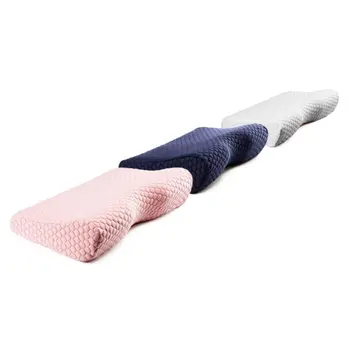 

Memory Foam Ergonomic Orthopedic Contour Pillow Neck Support Pain Relief Bamboo Charcoal Cervical Cushion with Removable Pillowc