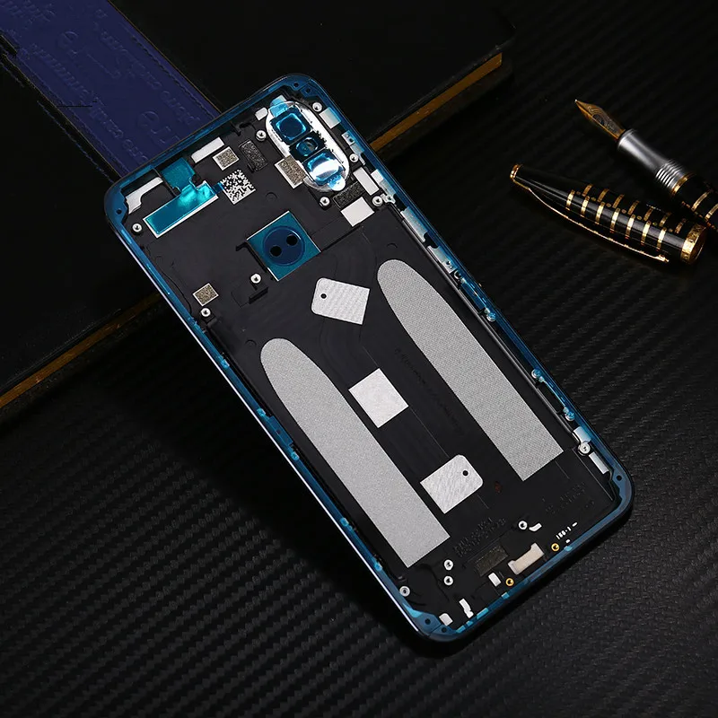 

MiA2 Original Battery Housing For Xiaomi Mi A2 Metal Back Cover Mobile Phone Replacement Parts Case Buttons + Camera Lens