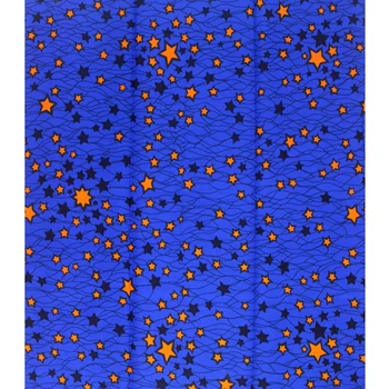 

2020 African Real Wax Print Best Quality Fabric Cotton Material Nigerian Beautiful Ankara Batik Blue Sewing Dress