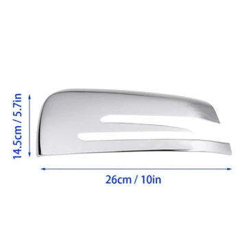 

2pcs Car Auto Rearview Mirror Cap Trim For Mercedes-Benz GLA X156 W117 W212 W204