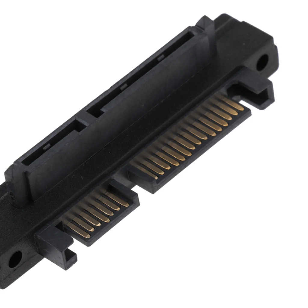 SATA 22Pin Male Adapter SATA Adapter 7+15 Pin SATA(Male) to 22-pin SAS(Female) Convertor