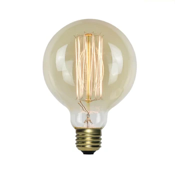 

2 Styles Coffee Household Study Decorative Lighting Retro Edison Bulb 40W Copper Wire E27 Bulb Filament Light Bulb Decoration