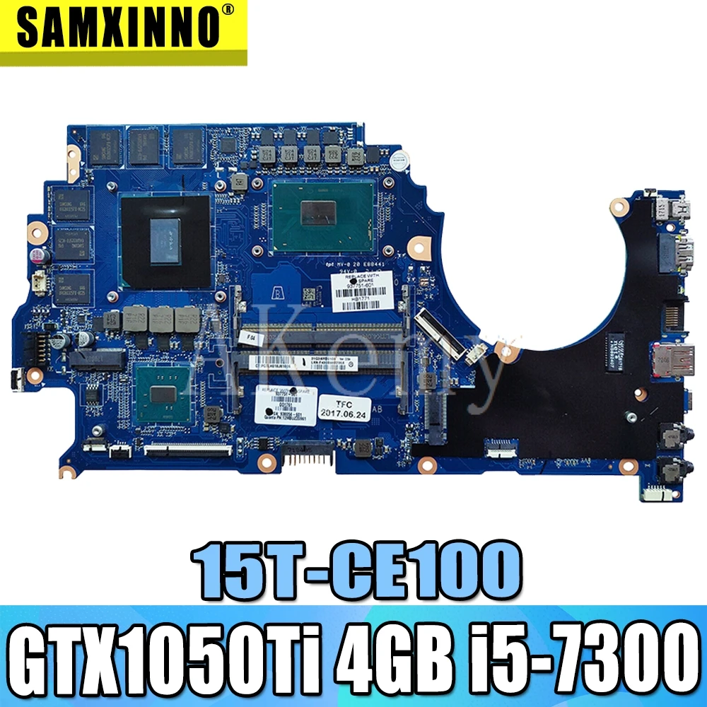 ^*Best Offers SAMXINNO 100% new for HP 15-CE 15T-CE motherboard 929480-601 GTX1050Ti 4GB i5-7300 DAG3AAMBA0 FULLY TESTED WELL