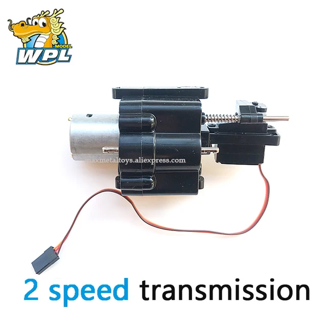 WPL Upgrade WPL OP Fitting Accessories Full Scale 3 Channel Remote Control Model/Ship Model General Purpose n 2 Speed Gearbox