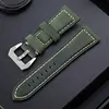 20mm 22mm 24mm 26mm Italy Genuine Leather Watch Band for Panerai Luminor Radiomir Stainless Steel Buckle Watchband Wrist Strap ► Photo 3/6