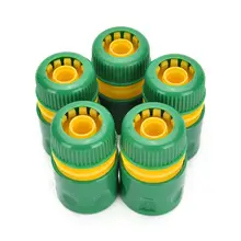 Durable 34mm 1/2 "Schlauch Rohr Fitting Set Schnelle Gelbe Wasser Stecker Adapter Garten Rasen Tap Wasser Rohr Anschluss(China)