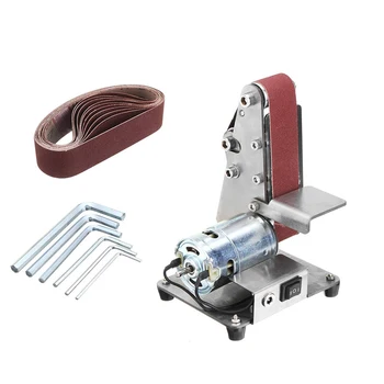 

Mini Electric Belt Machine Sander Grinding Abrasive Polishing Cutter Edges Set !