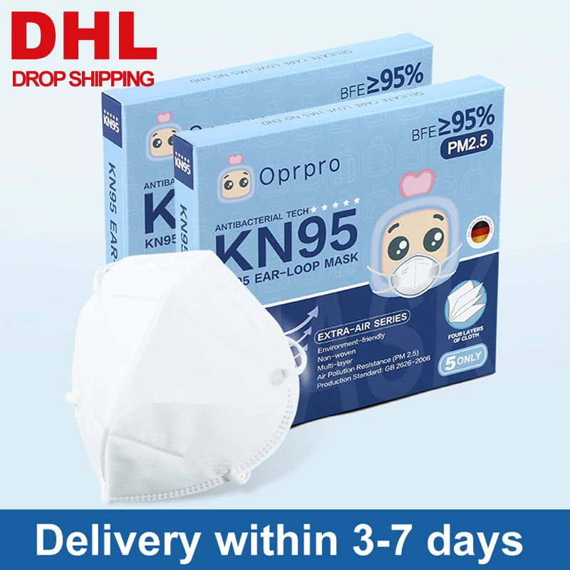 

Masks Disposable KN95 Unisex FFP2 Protective Mask Safety Masks 99% Filtration for Dust Particulate Pollution N95 Protection