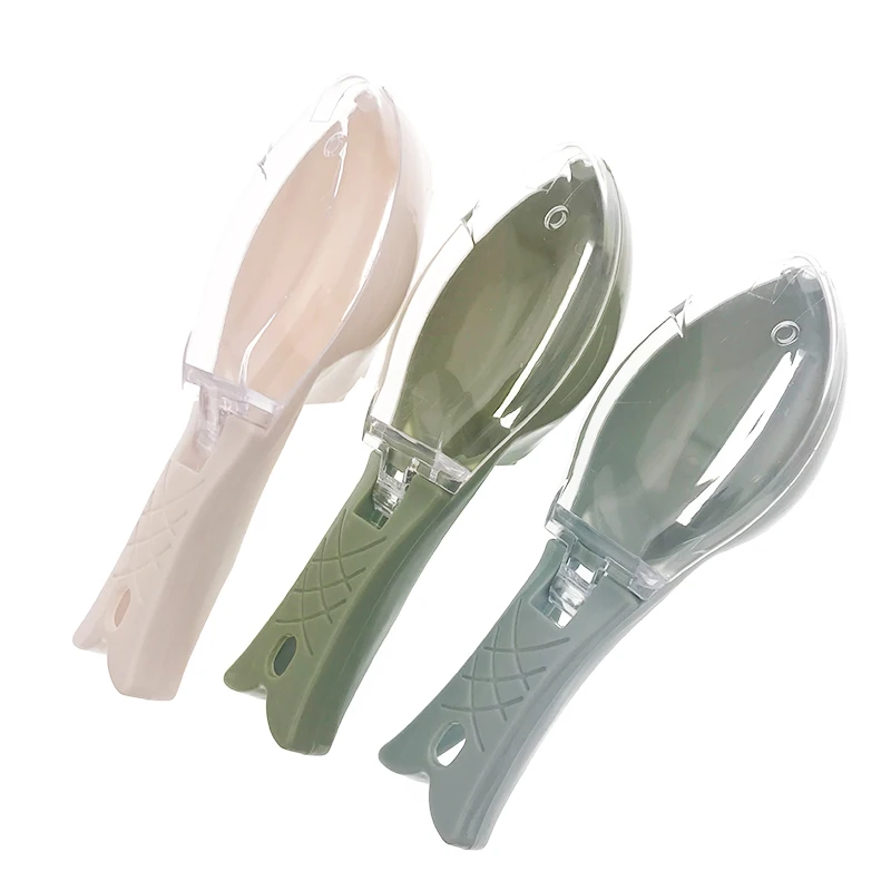 Fish Scale Brush Kitchen Tools Accessories Scraping Fish Skin Brush Fishing Tool Fish Knife Fast Cleaning Fish Peeler Scraper