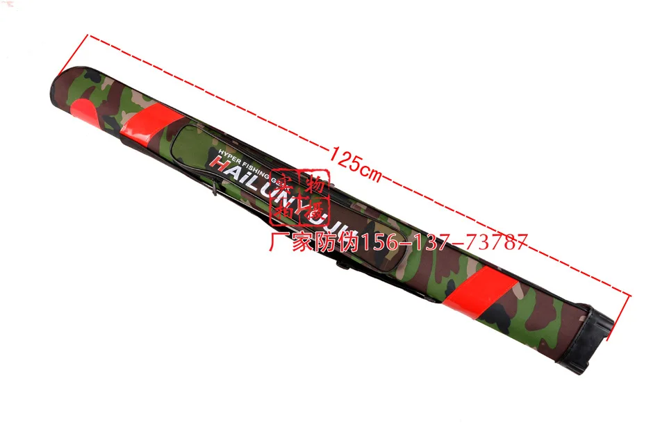 

Special Offer Rod Bag 1.25 M Single Layer with Side Double Zipper Fishing Rod Bag Fishing Bag Angling Supplies