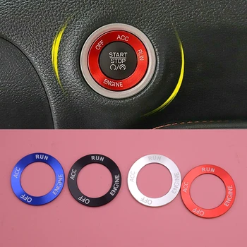 

Aluminum Alloy Engine Switch Start Stop Button Cover Trim Ring Fit for Dodge Challenger Charger 2015 2016 2017 2018 2019