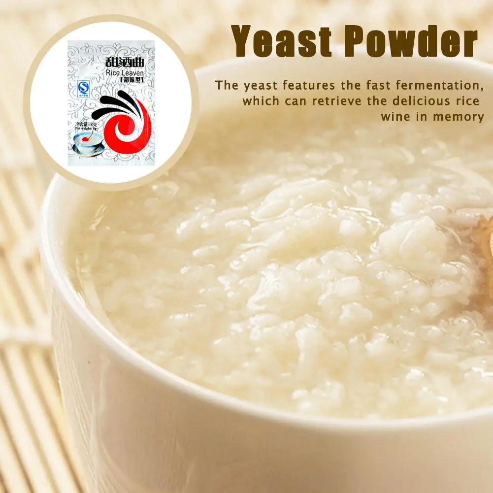 Yeast Powder Kitchen Leaven Powder Homemade Sweet Rice Wine Song Yeast Fermented Glutinous Rice Koji Powder For Home Rice Wine