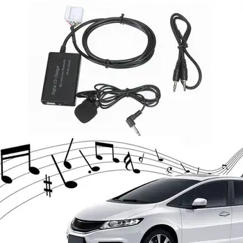 

3.5mm AUX Input CD Sound Quality Wireless Media Streamimg Music Civic & Car Hands-free For Honda Accord Bluetooth CRV Inter C3Q3