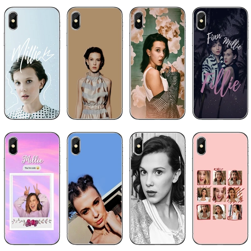 Millie Бобби коричневый мягкий чехол для Huawei Mate 20 30 lite Honor 10i 9X 10 Lite 8S 8C 8X 7C 7X 7A Pro 6A 6X |