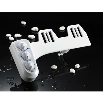 

Cold and hot water for intelligent unplugged body cleaner for women's cleaning buttock cleaning Double-nozzle toilet cover plate