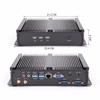 11th Gen Industrial Fanless PC i7 1165G7 1185G7 i5 1135G7 1155G7 Mini PC RJ45 Lan 2*RS232 HD VGA Fanless Rugged Mini Computer 3