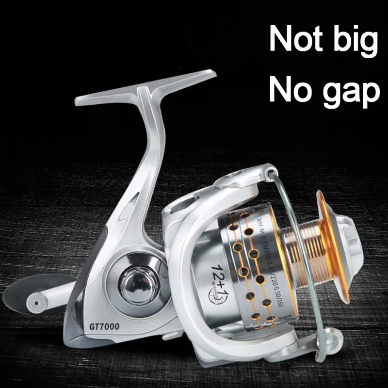 Spinning Fishing Reel Lightweight Ultra Smooth Powerful Metal Spool Reels For Saltwater