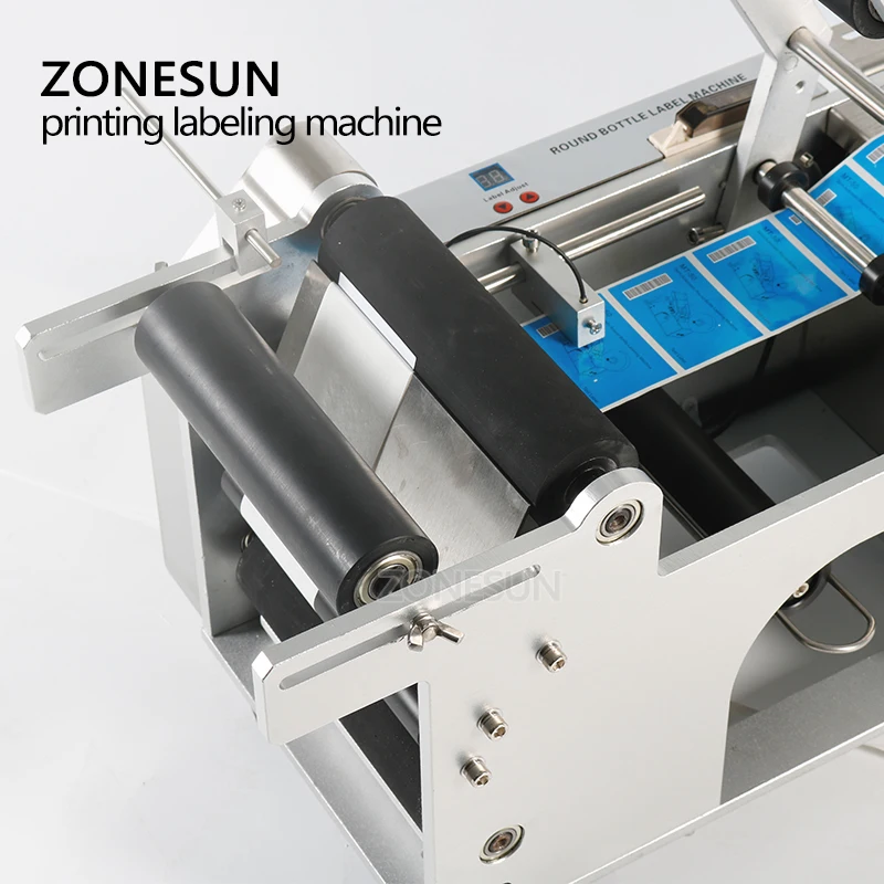 ZONESUN LT50D Полуавтоматическая этикетировочная машина DrugsAlcohol дезинфицирующее