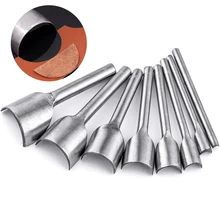 1 шт., полукруглый резец, перфорация, кожа, ручная работа, инструменты для рукоделия, дуговой пуансон в форме, инструменты 5 мм-50 мм 1 шт., полукруглый резец, перфорация, кожа, ручная работа, инструменты для рукоделия, дуговой пуансон в форме, инструменты 5 мм-50 мм