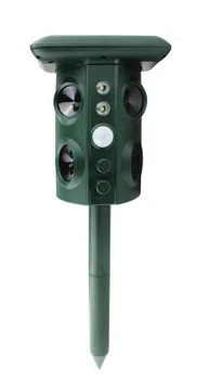 

New Outdoor Garden Solar Power Mole Repeller Wave Mouse Repellent With Solar Energy Panel