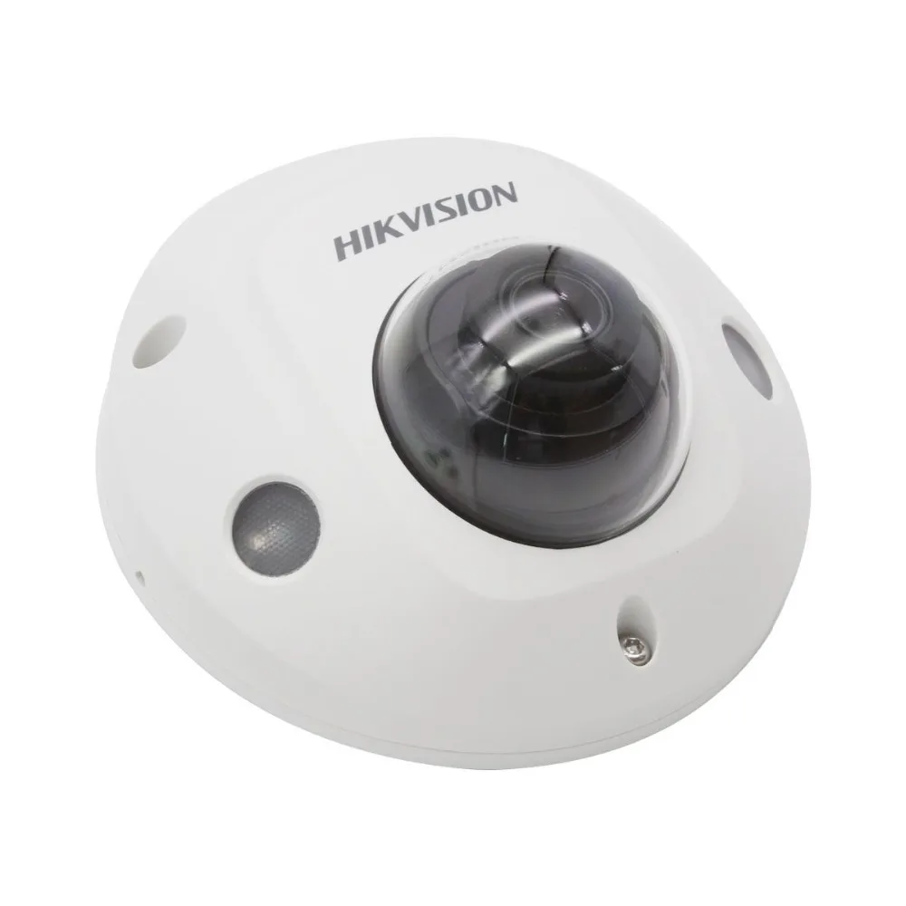 Hikvision 4MP купольная CCTV IP камера POE DS-2CD2543G0-IS 4MP ИК Сетевая безопасность Камера ночного видения H.265 с sd-картой слот IP 67