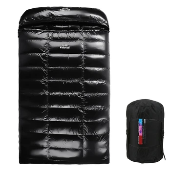 

90% White Goose Down Double Sleeping Bag Winter Sleeping Bag Camping Sleeping Pack for Backpacking Camping Hiking Traveling