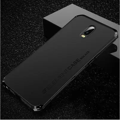 All Black Металлический каркас телефона чехол для OPPO R17 тонкий жесткий алюминиевый Гибридный ПК корпус для OPPO R 17 Чехлы для OPPOR17 Funda - Цвет: All Black