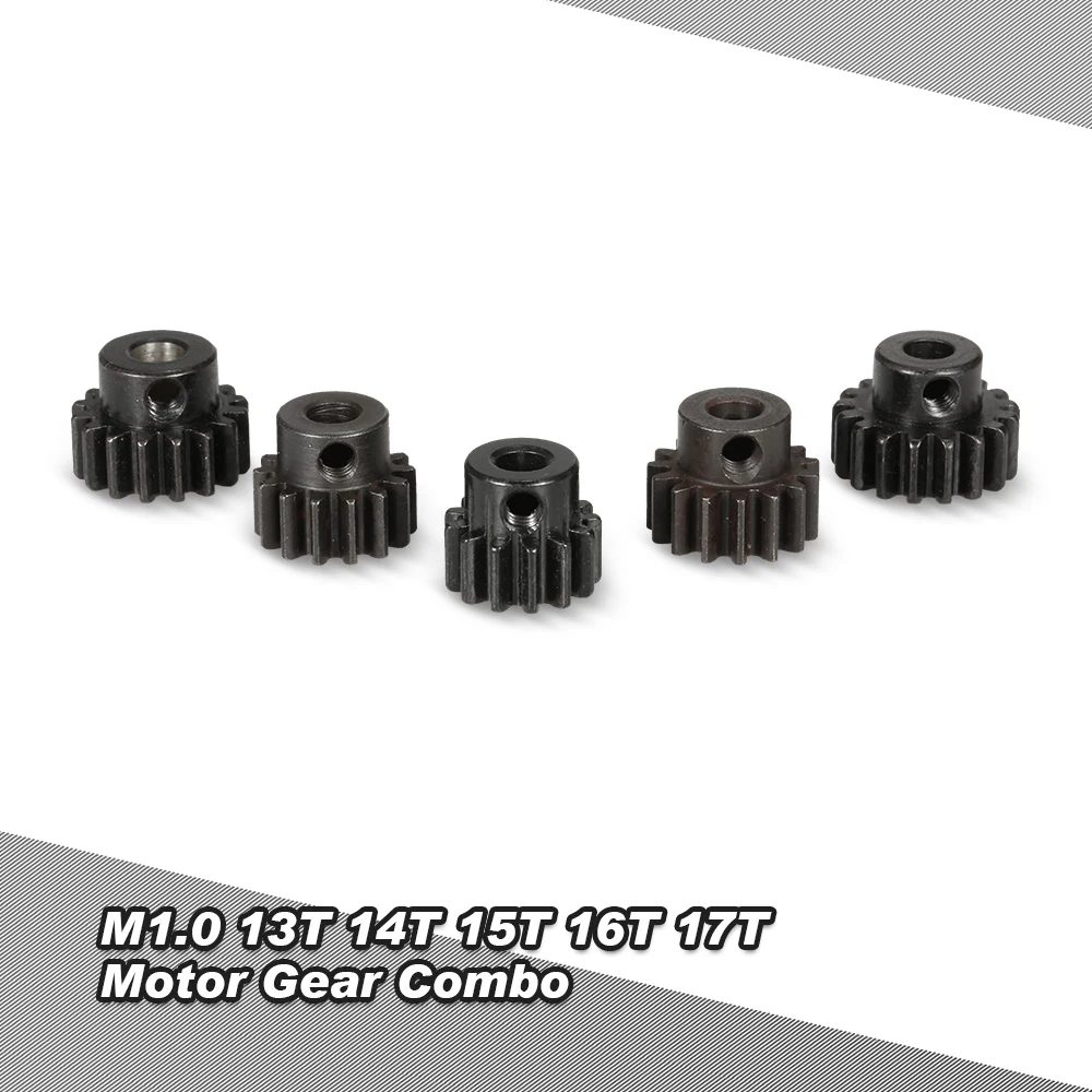 ZD Racing M1.0 13T 14T 15T 16T 17T Metal Pinion Motor Gear for 1/8 RC Car Spare Parts | Игрушки и хобби