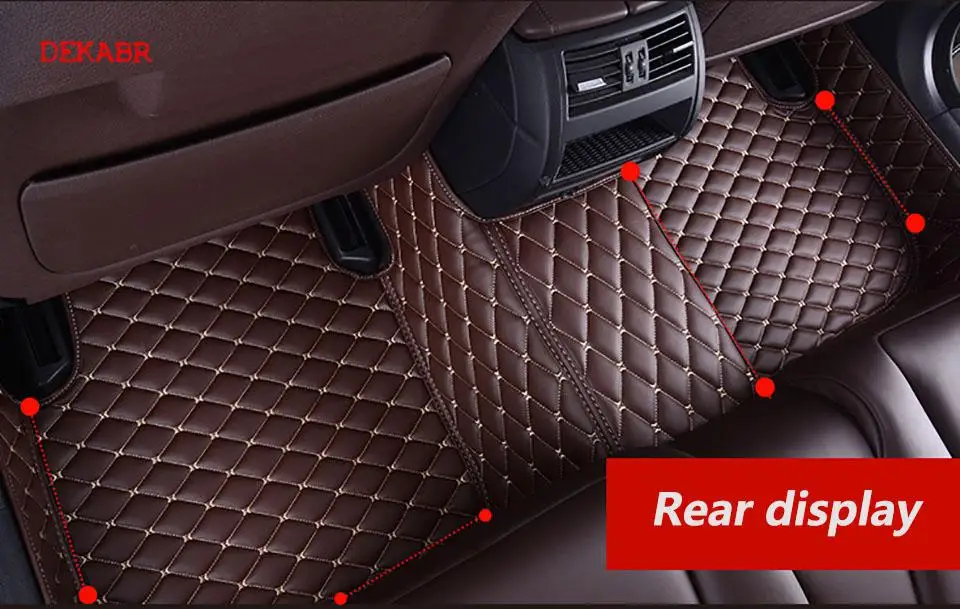 

car floor mats for Tesla all models Model S Model X car styling accessories automobile foot covers Custom foot Pads
