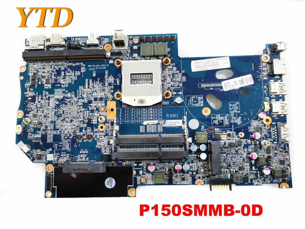 Оригинальный Для CLEVO для Hasee P150SM материнская плата ноутбука P150SMMB-0D | Компьютерные кабели и разъемы -4000808420864