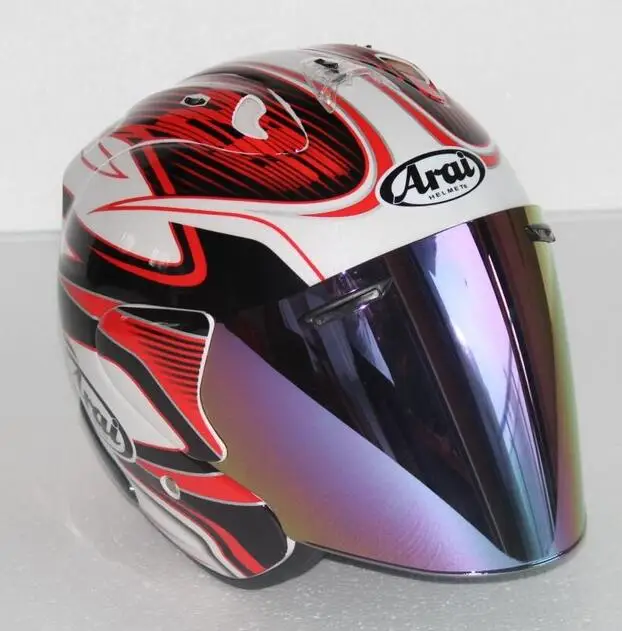 Горячая Распродажа ARAI R4 moto rcycle шлем jet винтажный шлем с открытым лицом Ретро 3/4 полушлем casco moto capacete moto ciclismo, Capacete - Цвет: 1